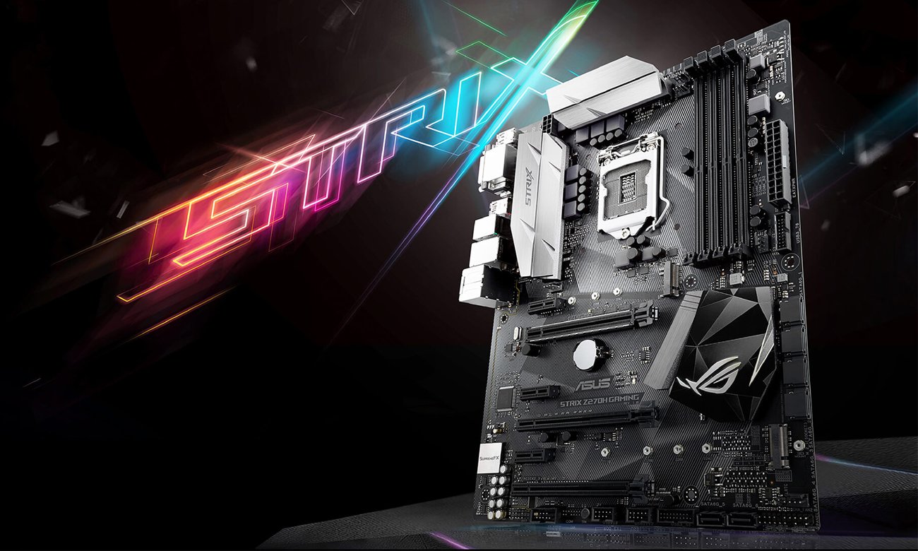 世界の GAMING Z270H STRIX + i7-7700K Intel - Core Intel Procesory マザーボード